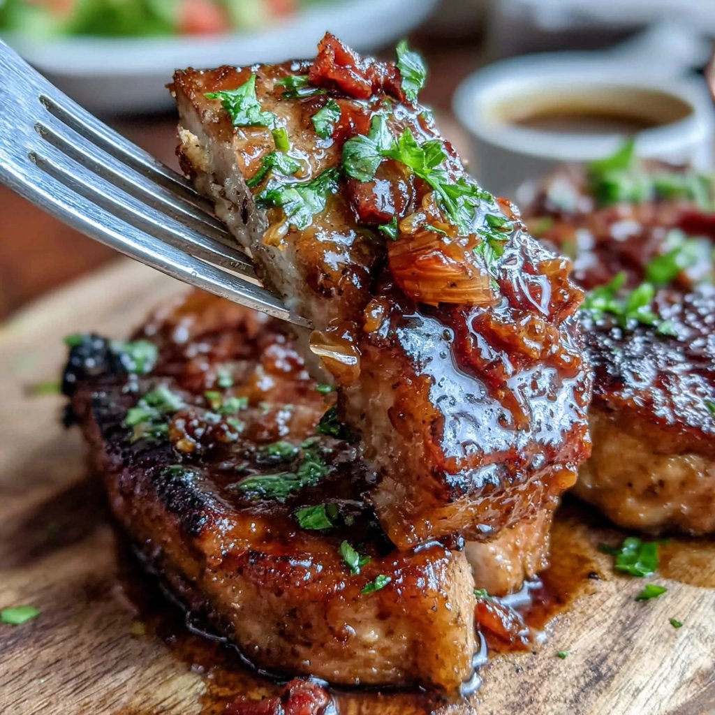 Honey Garlic Pork Chops