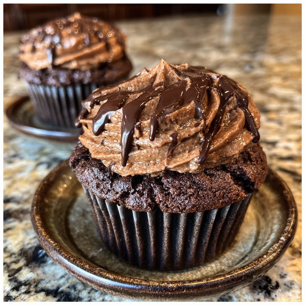 Malted Chocolate Cupcake Dream
