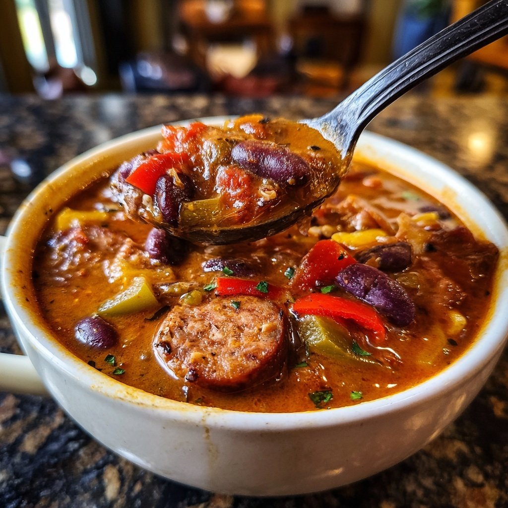 Red Beans Rice Soup Creole