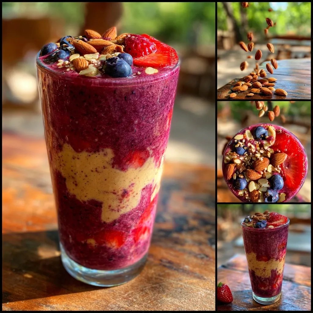 Berry Almond Smoothie