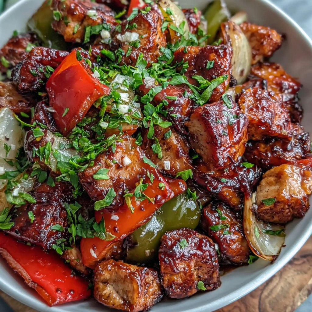 Teriyaki Turkey and Pepper Stir-Fry