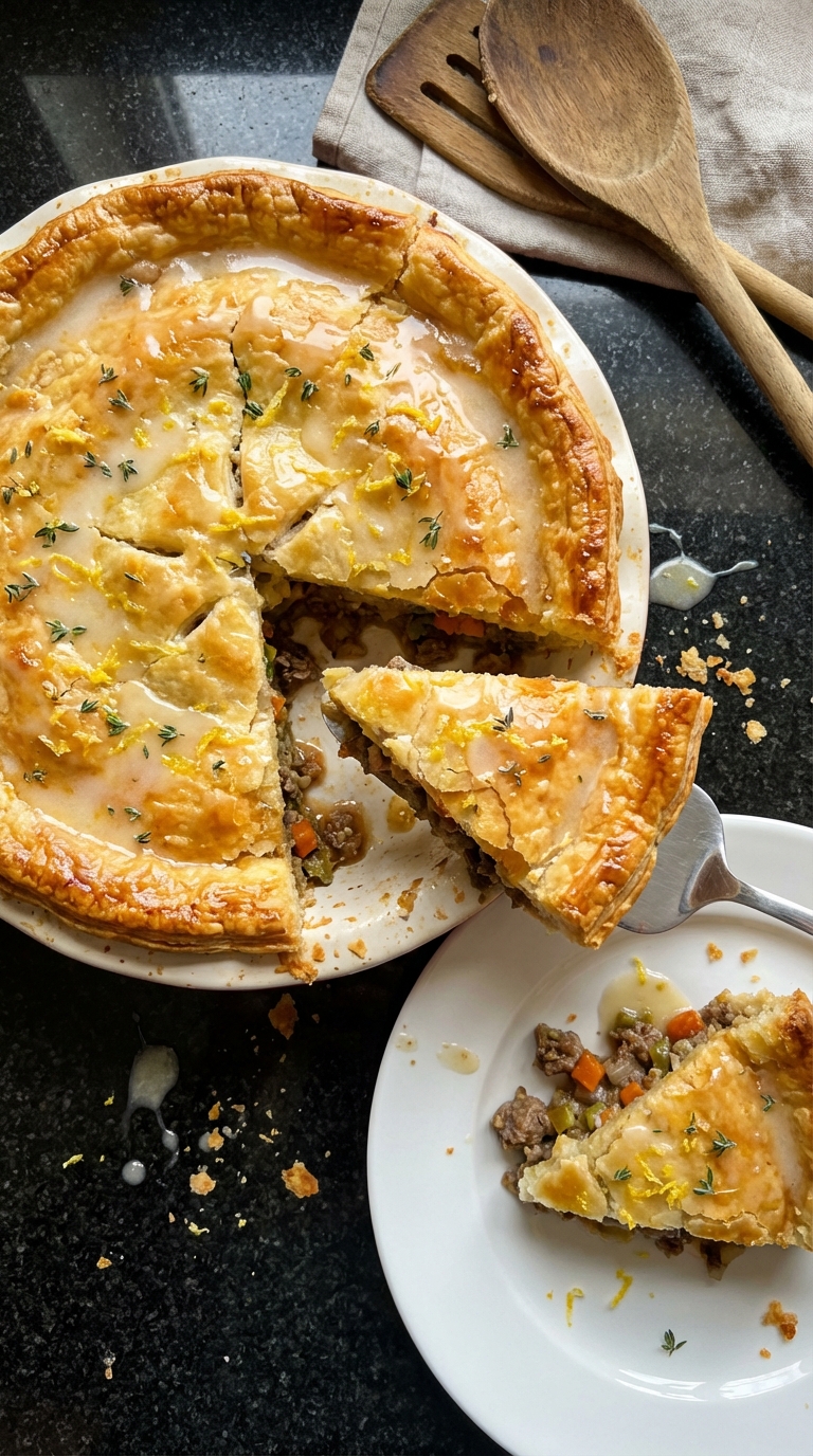 Lemon Drizzle Shepherd’s Pie