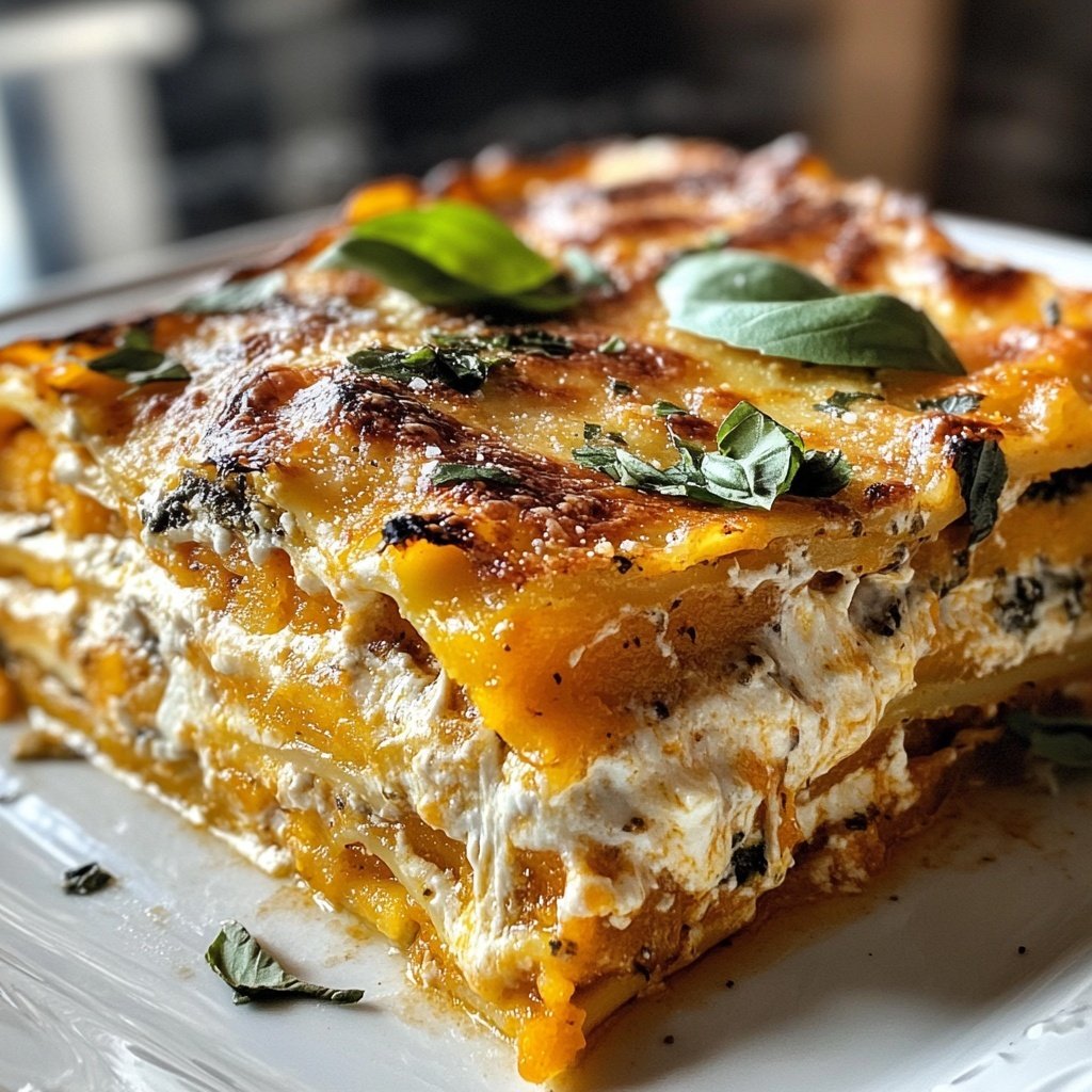 Butternut Squash Lasagna
