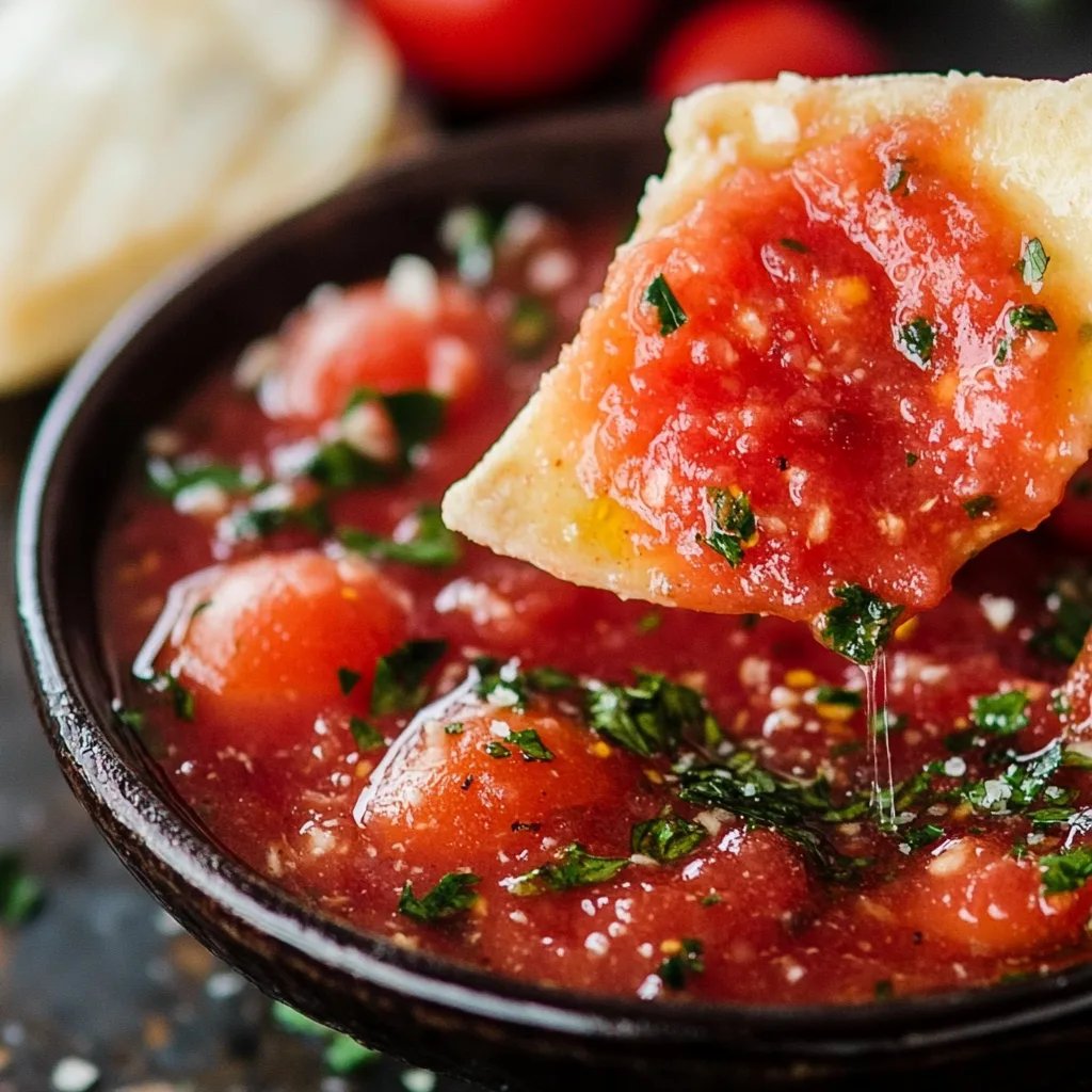 Homemade Salsa Recipe with Fresh Tomatoes