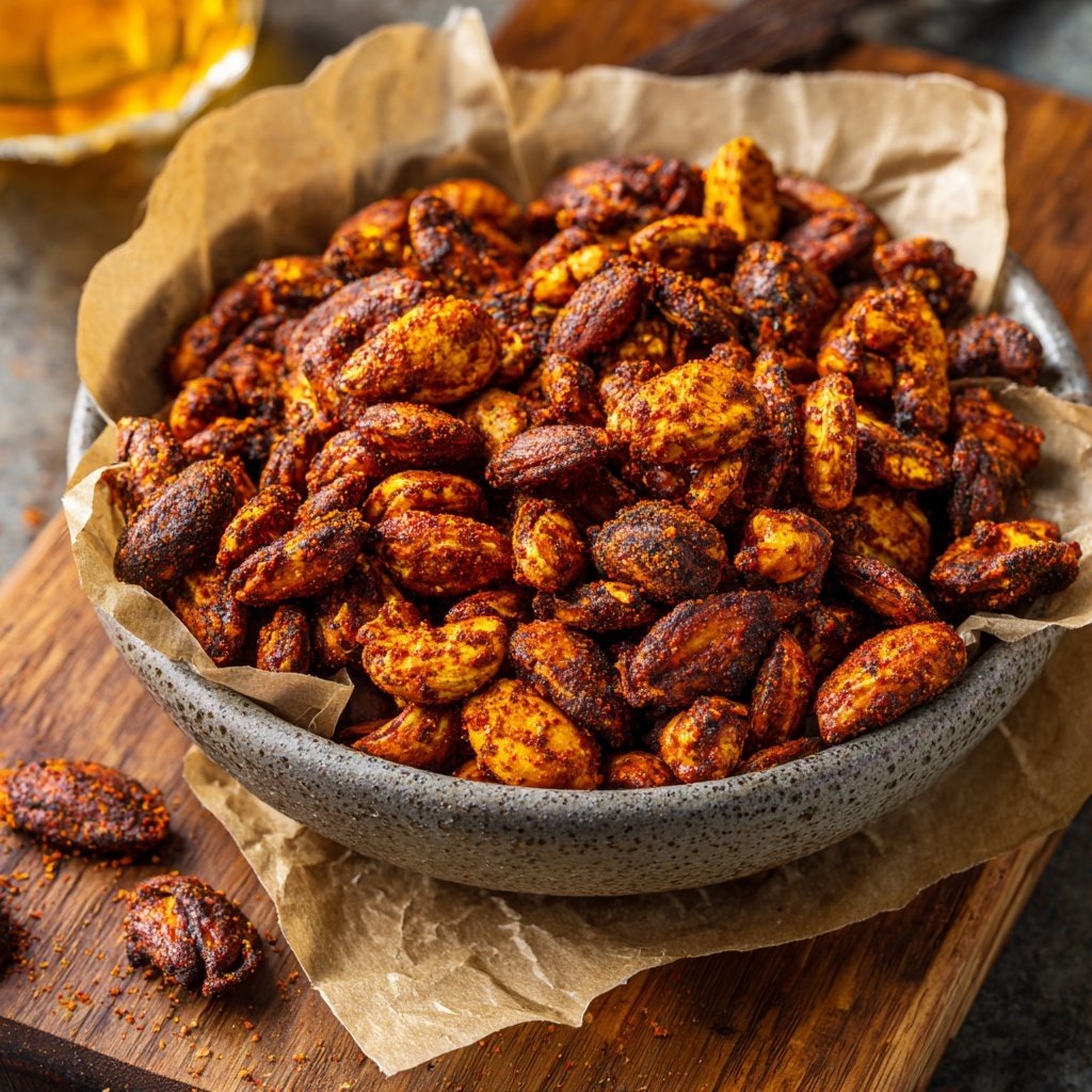 Smoky Paprika Roasted Nuts