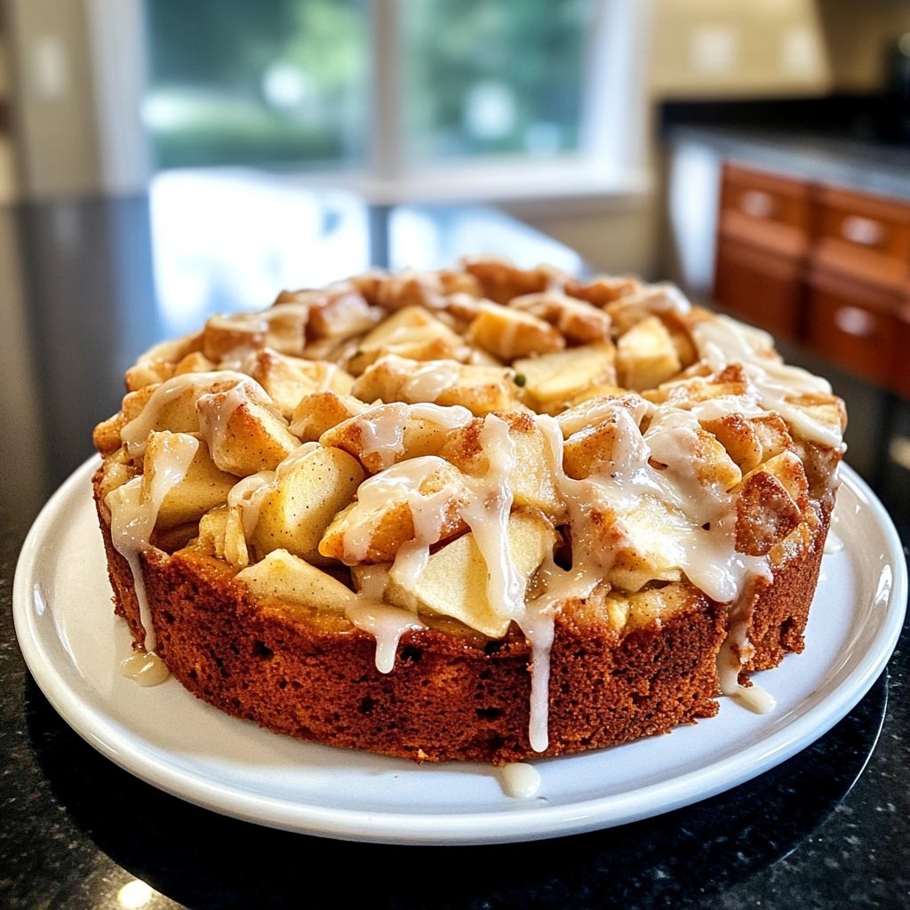 Cardamom Apple Cake