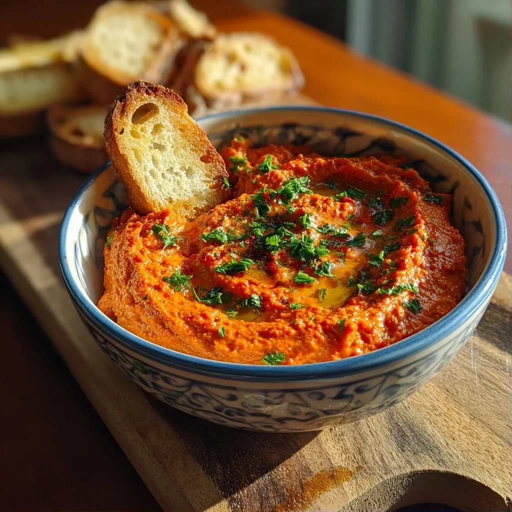 Roasted Red Pepper Dip