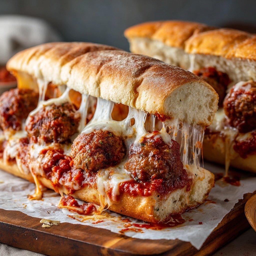 Vegan Meatball Sub Sandwiches
