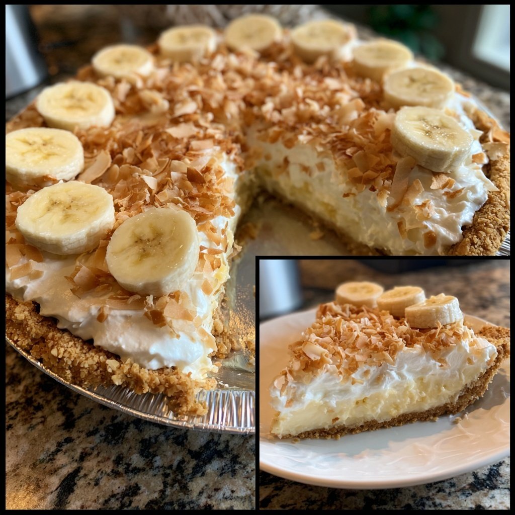 Banana Coconut Cream Pie