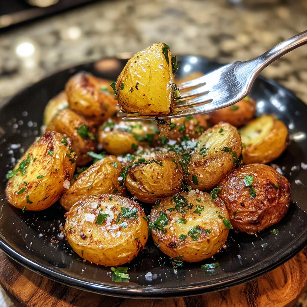 Mediterranean Airfryer Baby Potatoes