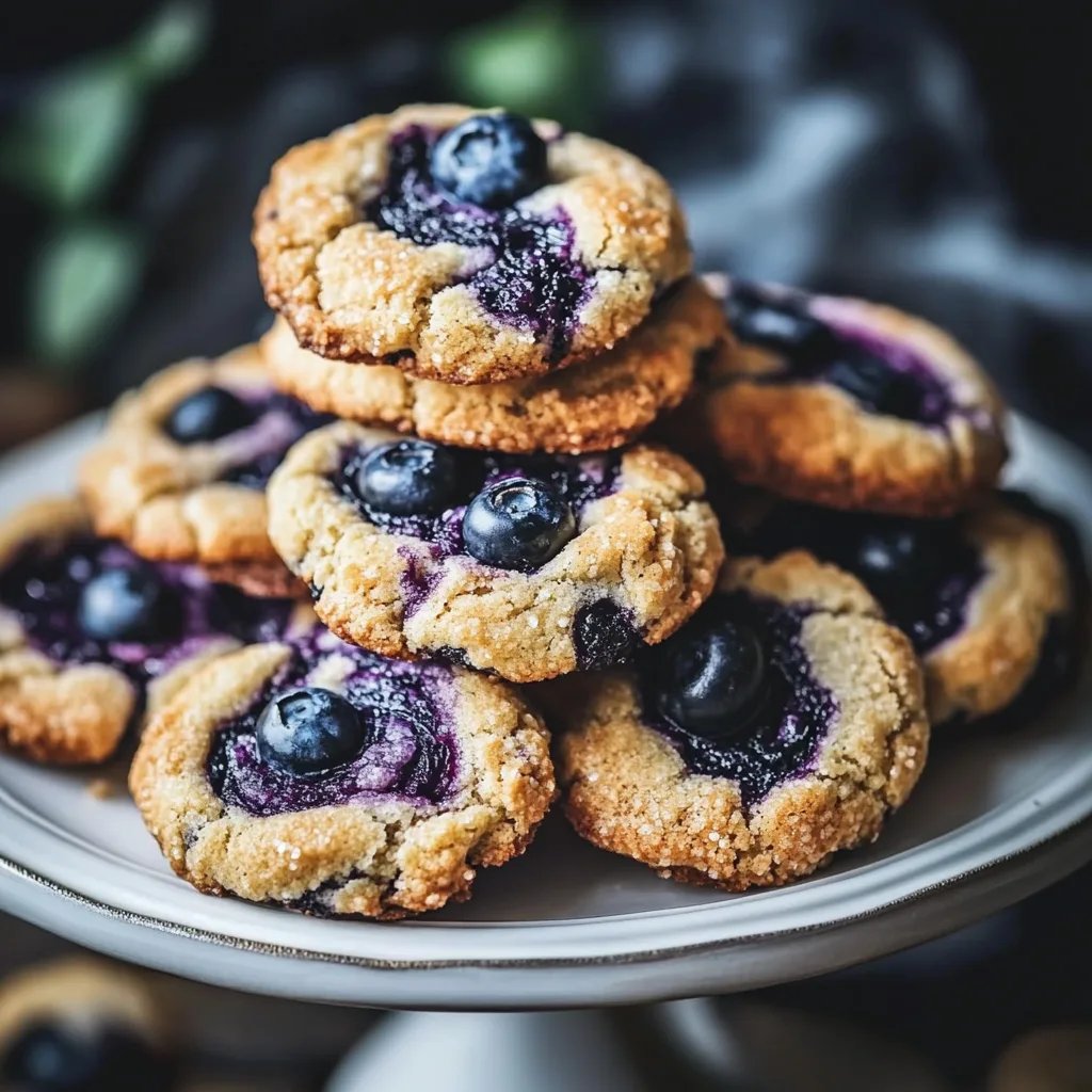 Blueberry Cheesecake Cookies