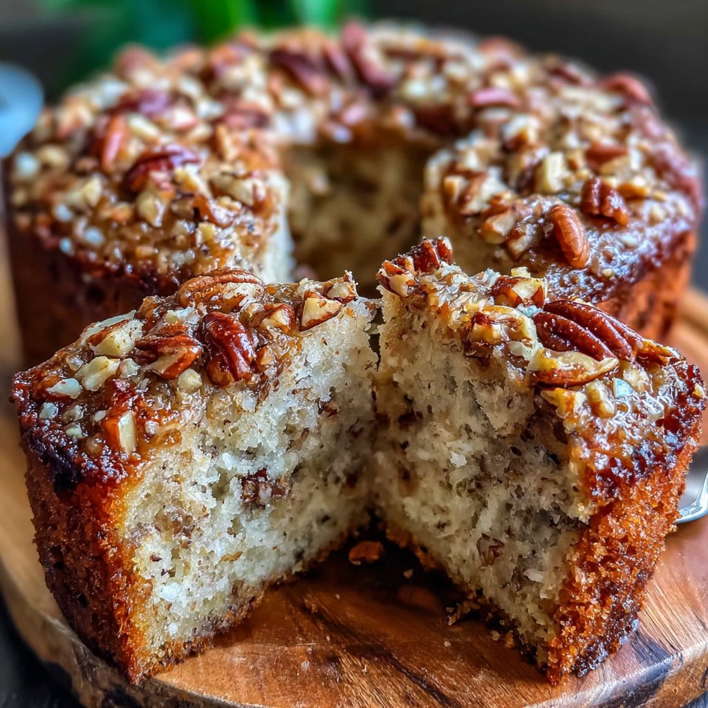Spiced Dandelion Nut Cake