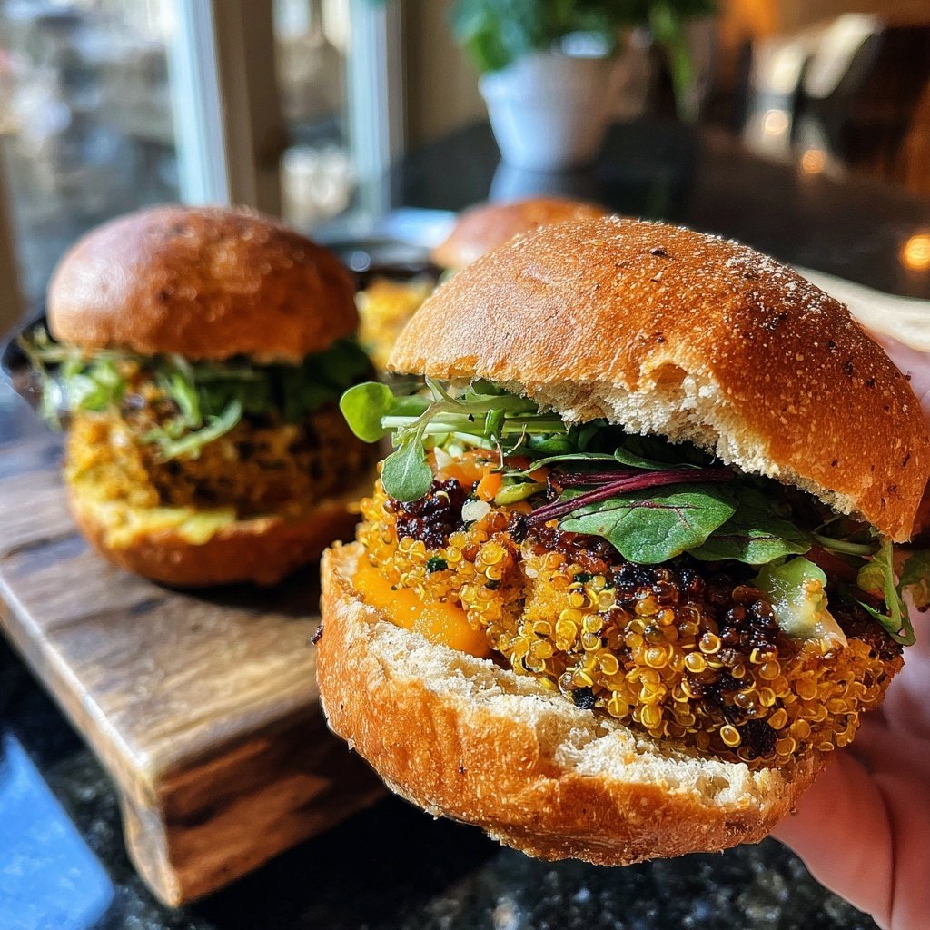 Mediterranean Quinoa Sliders