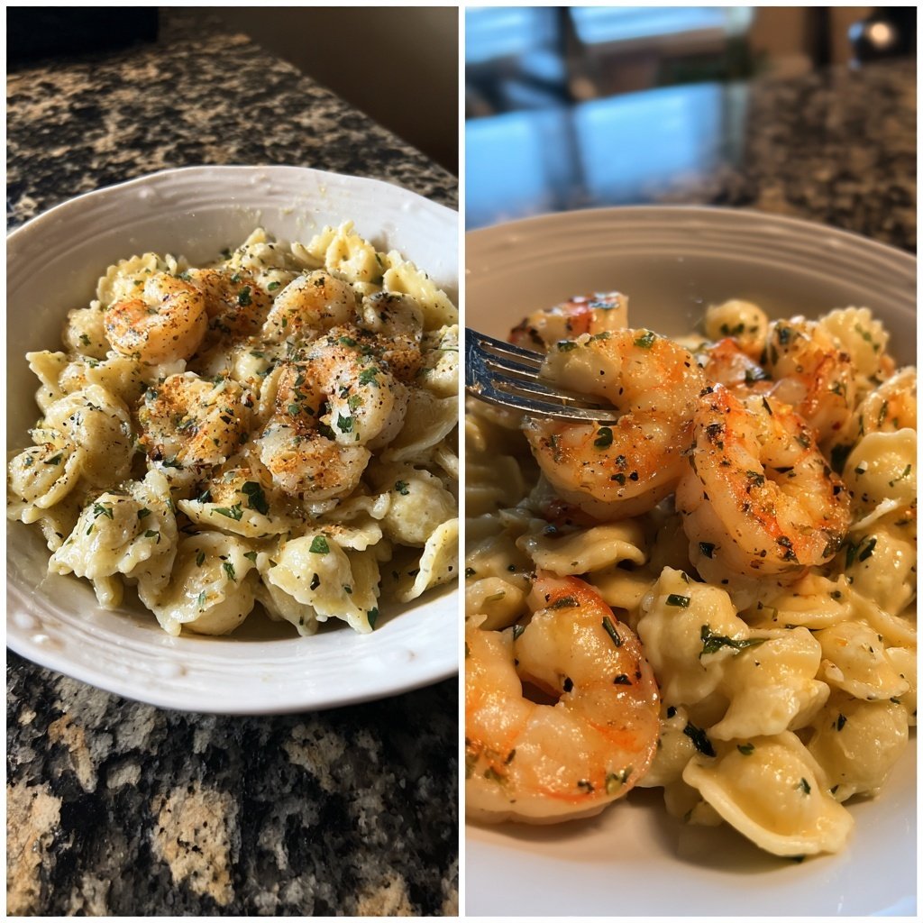 Garlic Butter Shrimp Pasta