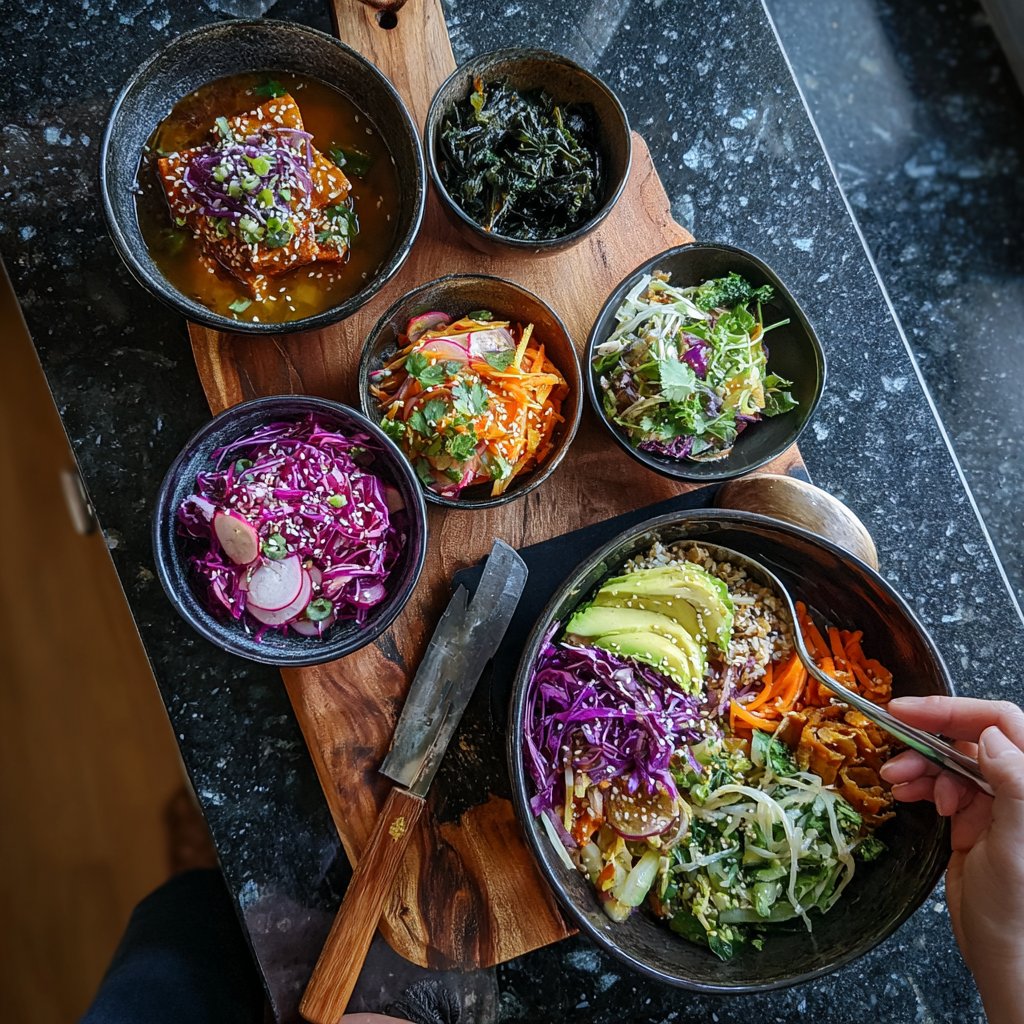 Satisfying Miso Vegetable Bowls