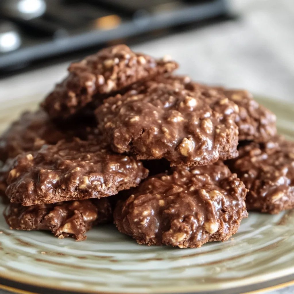 Vintage No-Bake Cookies