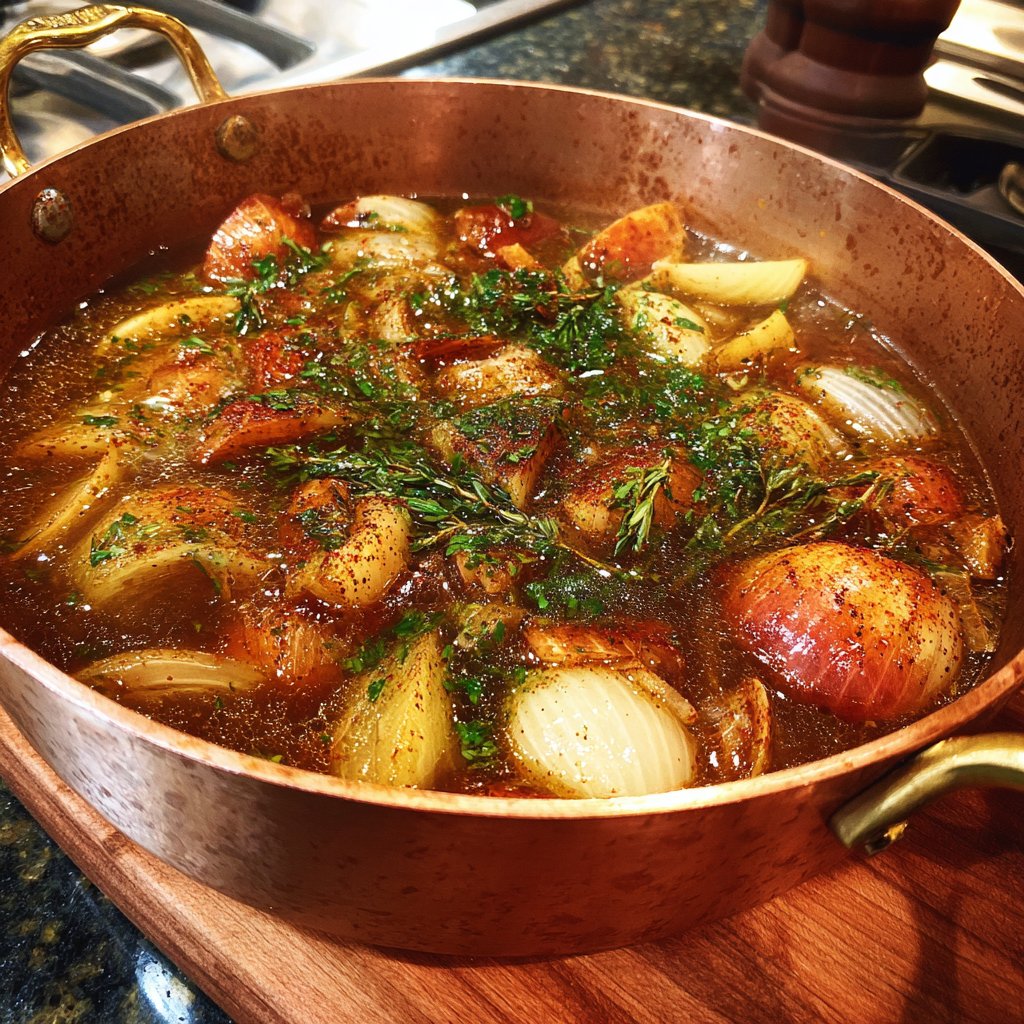Southern Style Onion Boil