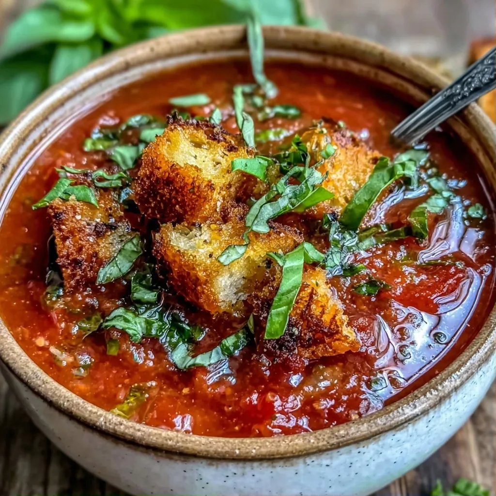 Chilled Tomato Cucumber Soup