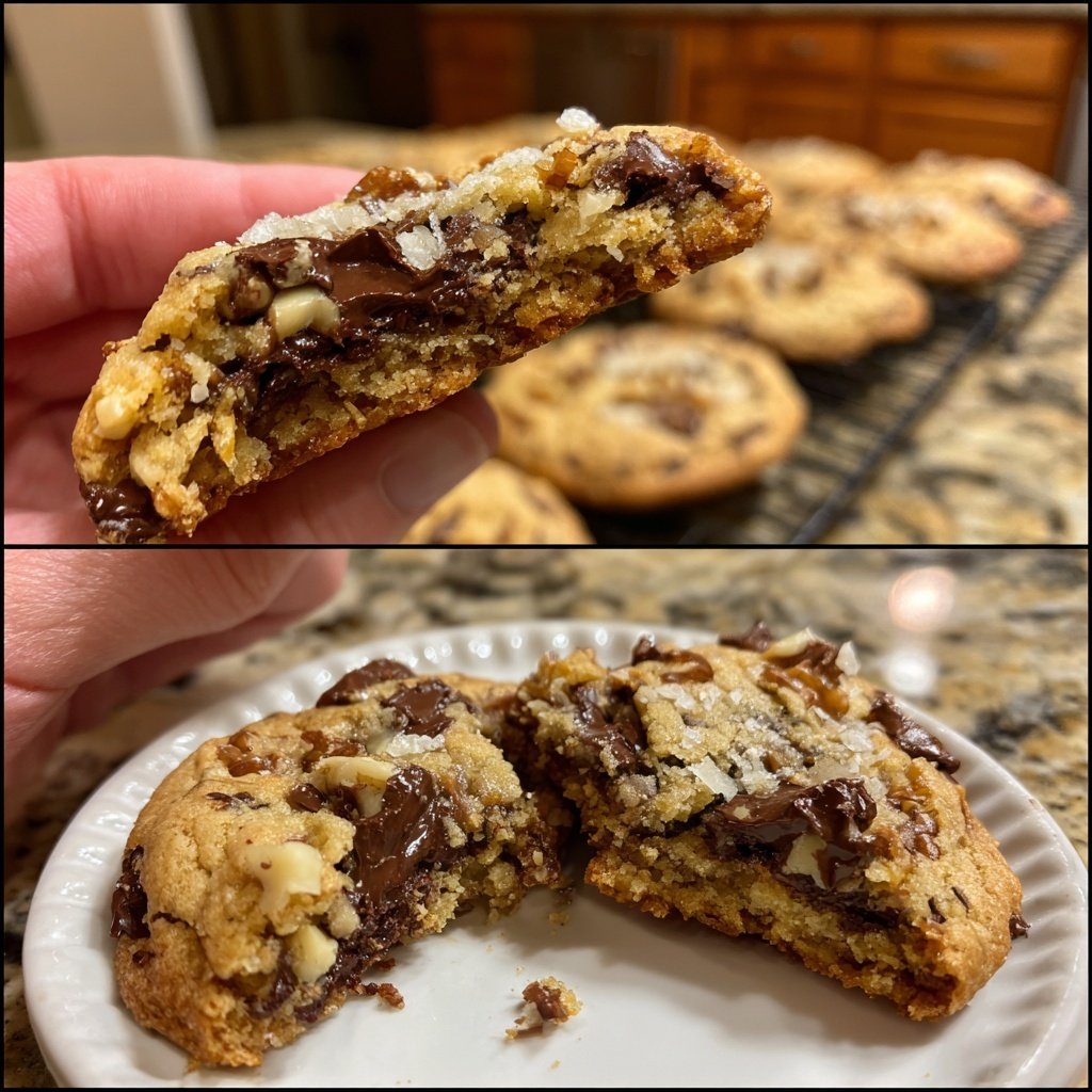 Chocolate Chip Walnut Cookies