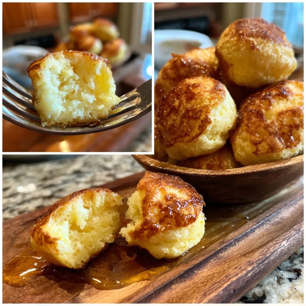 Lemon Ricotta Pancake Bites
