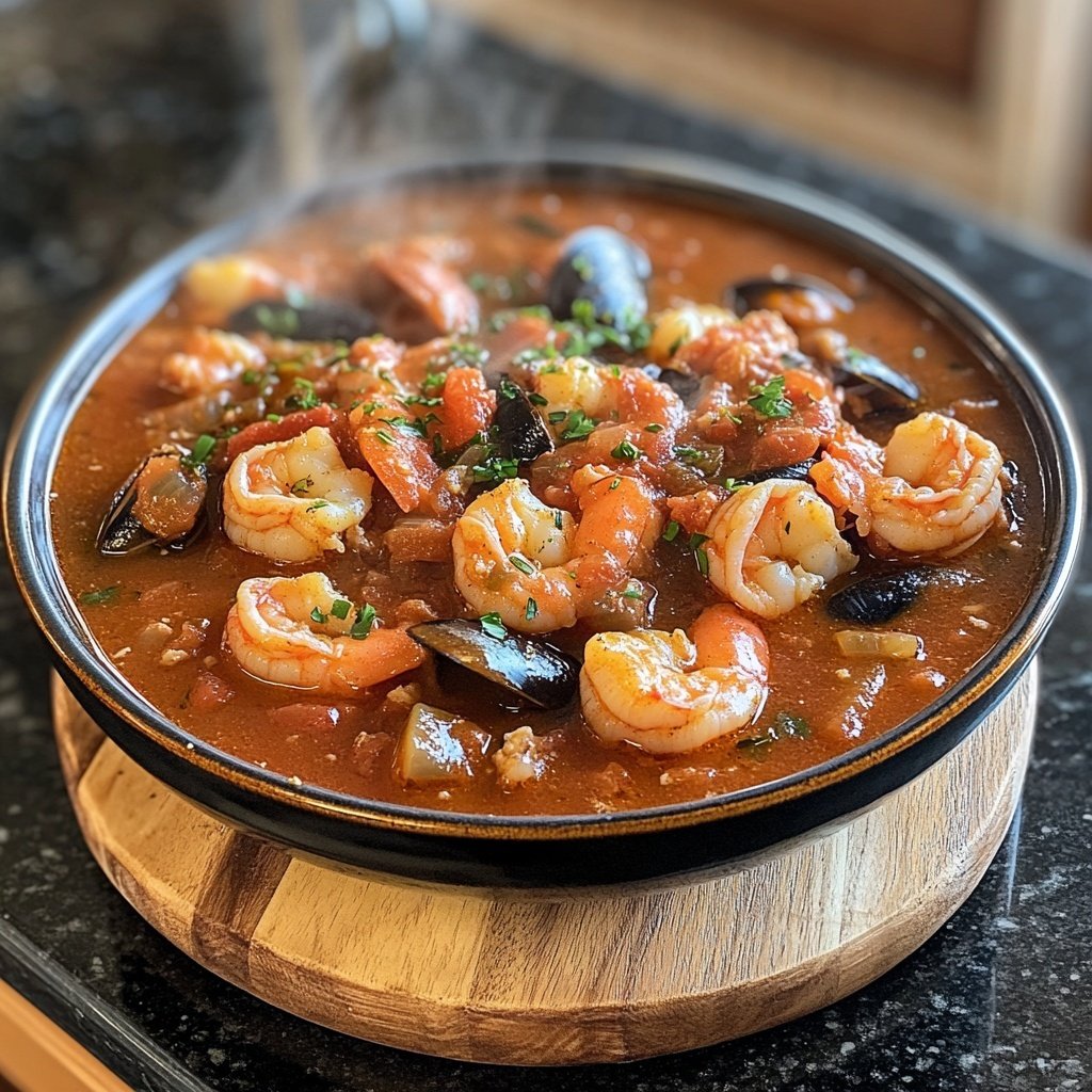 Savor Every Spoonful of Easy Cioppino Delight