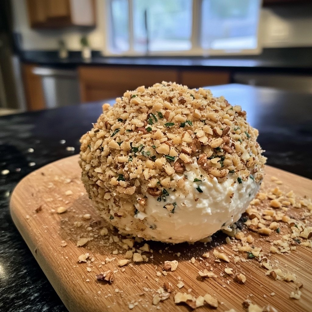 Spiced Nut Cheese Ball