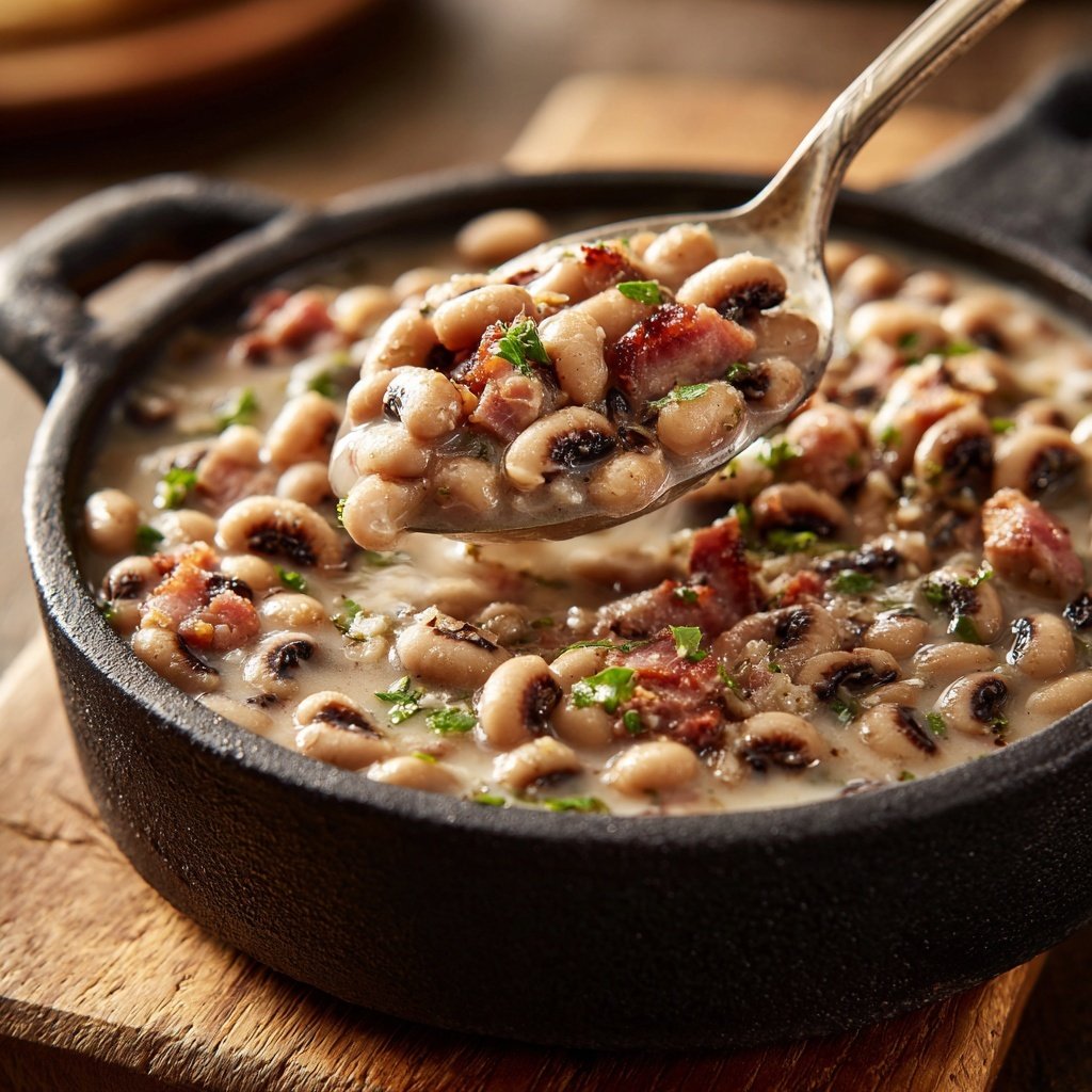 Southern Style Black Eyed Peas