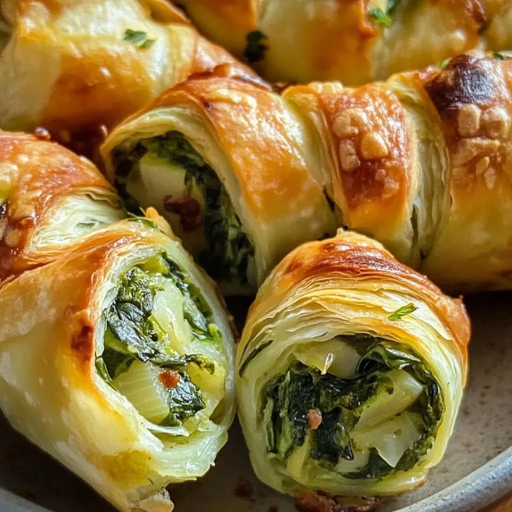Spinach Artichoke Swirls