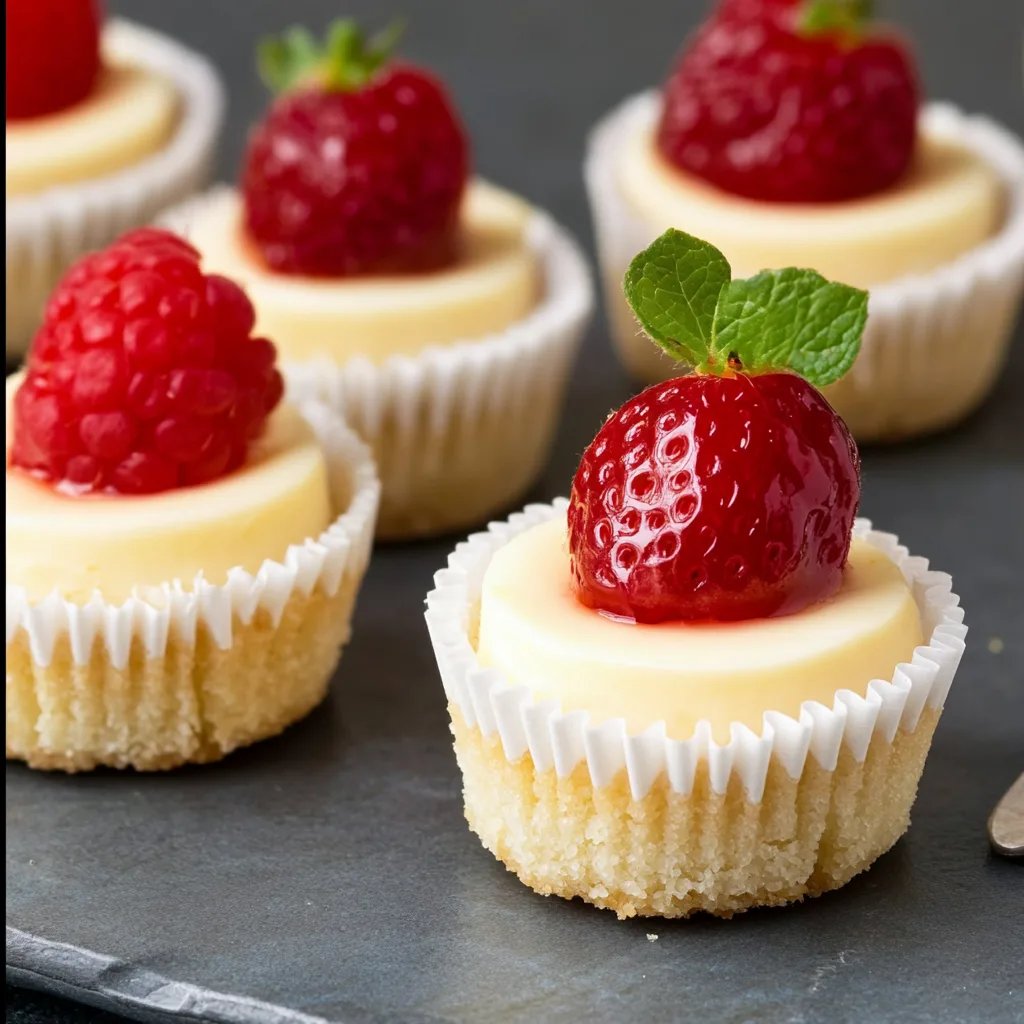 Easy Mini Cheesecakes