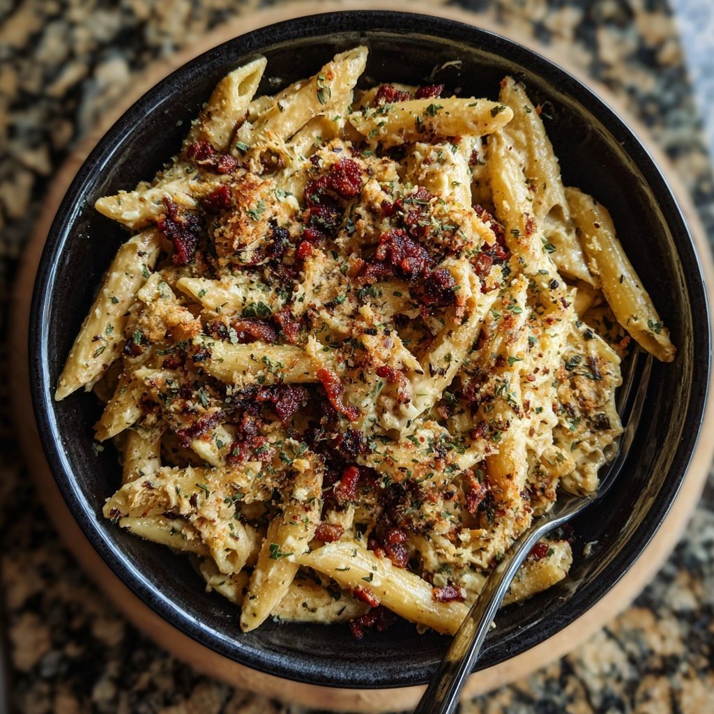 Chicken Bacon Ranch Pasta