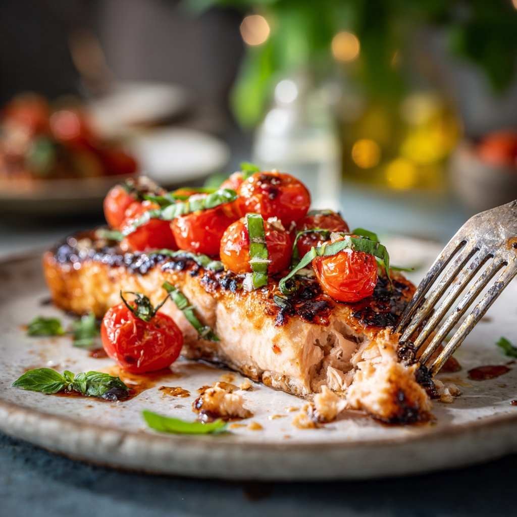 Mediterranean Grilled Salmon Delight