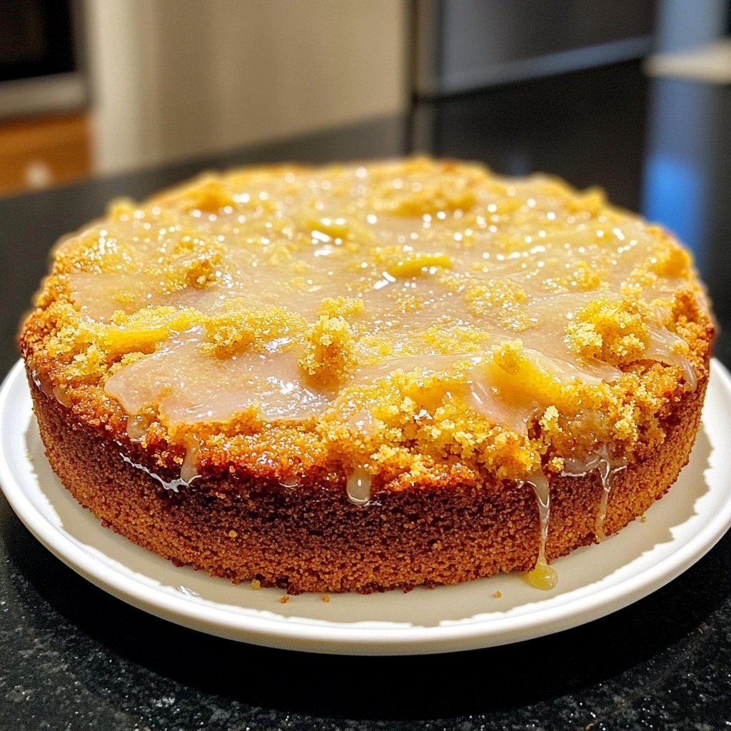 Meyer Lemon Semolina Cake