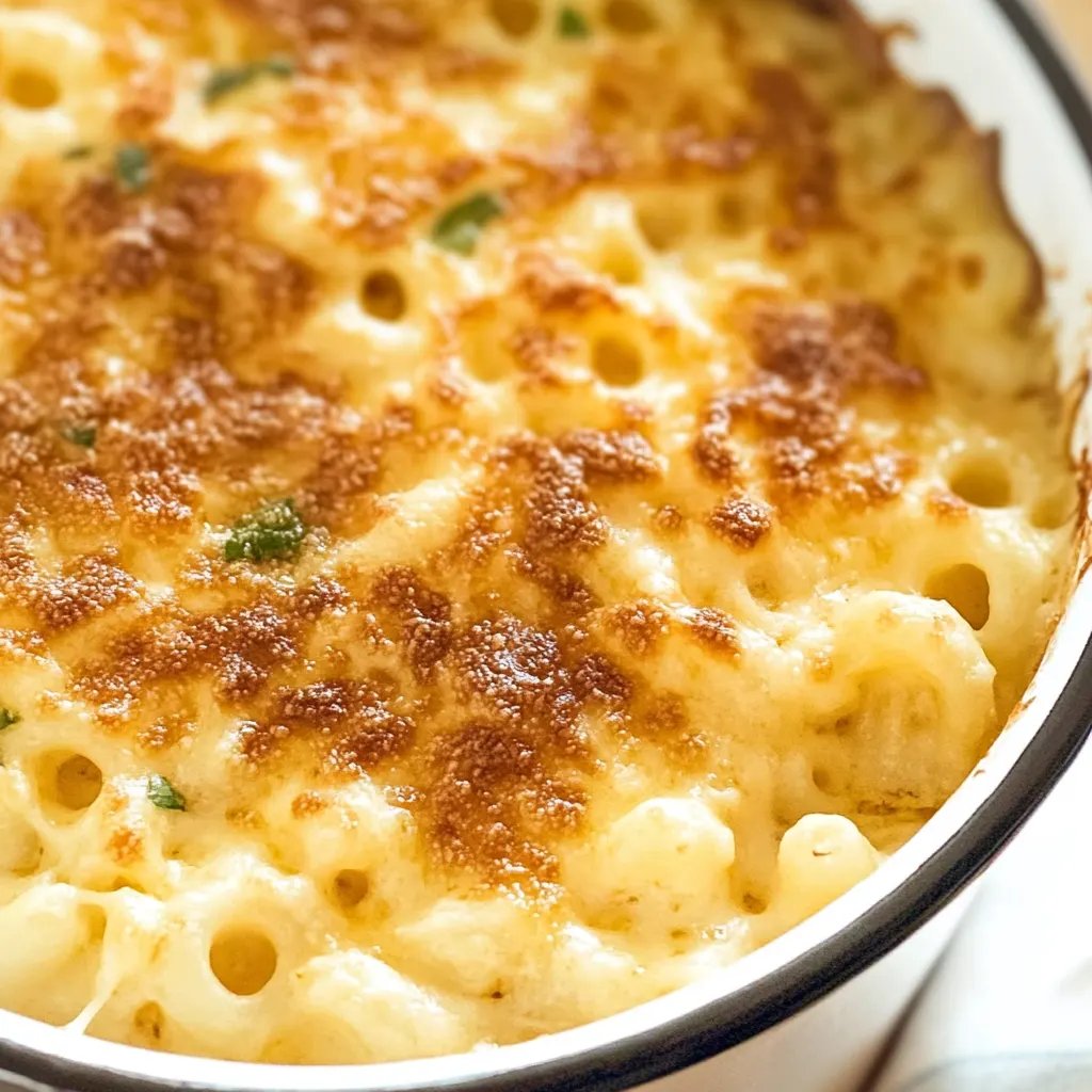 Creamy Macaroni & Cheese Made with Cream Cheese