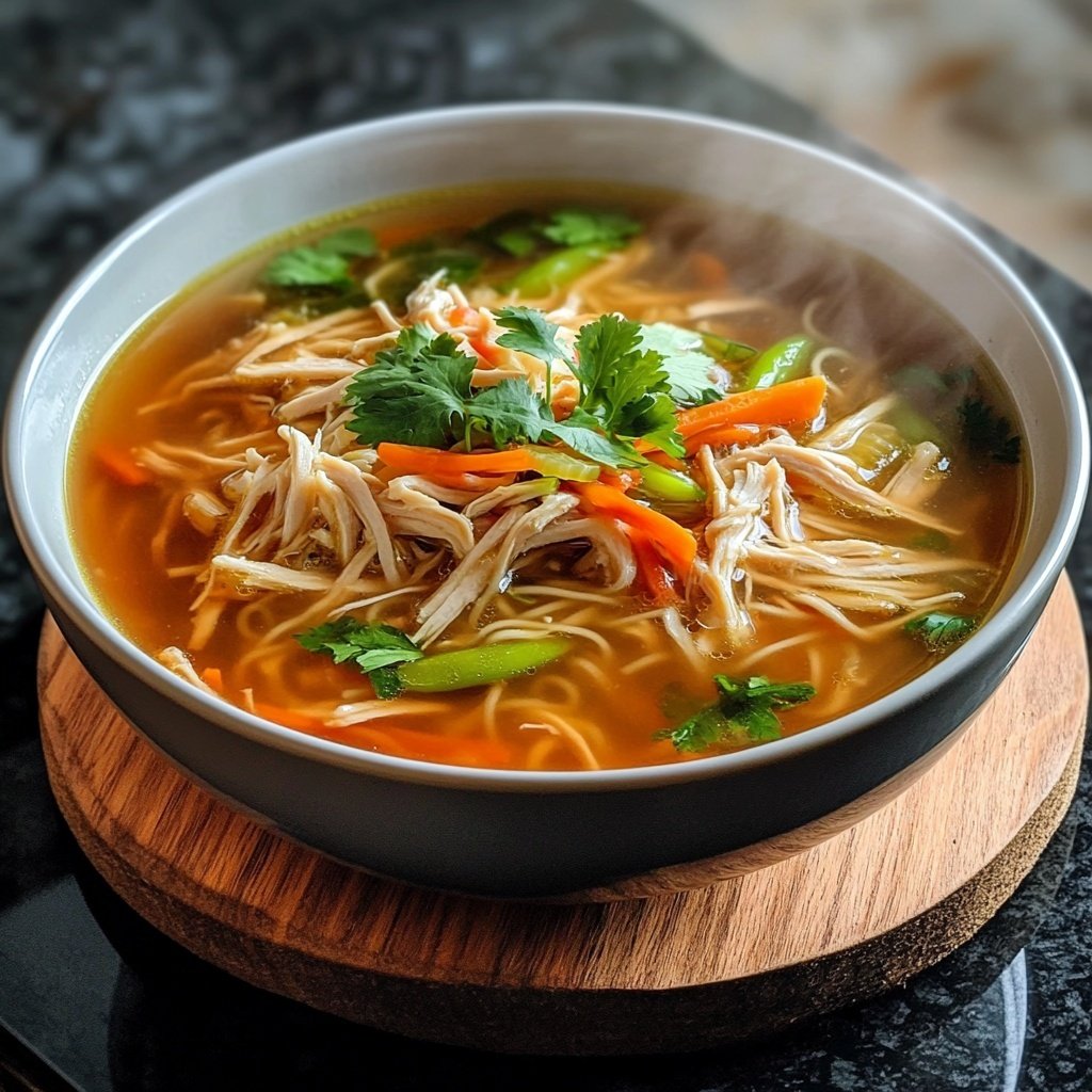 Chinese Chicken Noodle Soup
