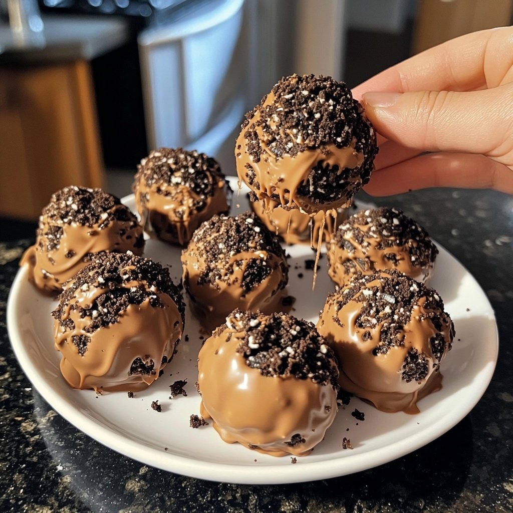 Oreo Balls-3 Ingredients