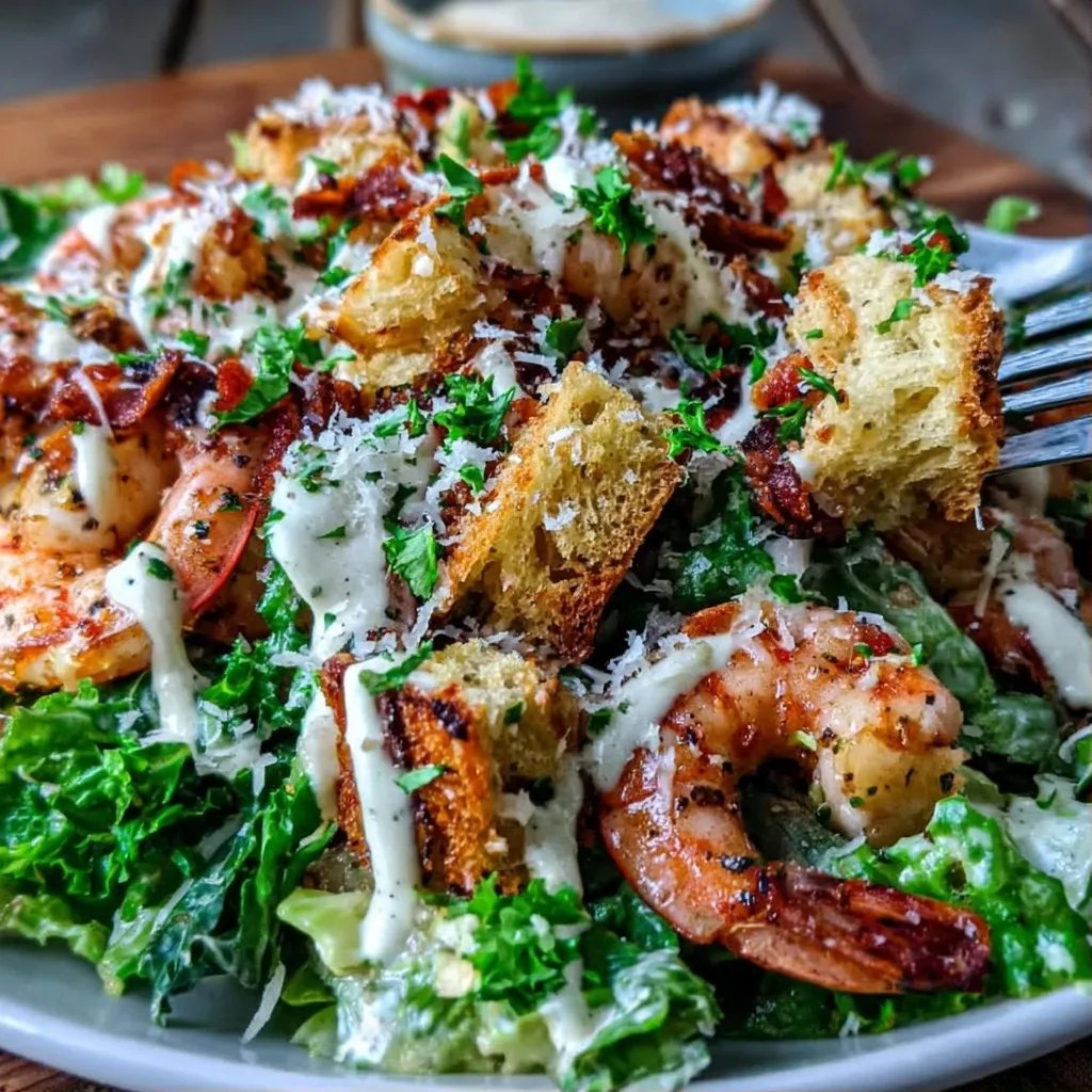Grilled Shrimp Caesar Salad