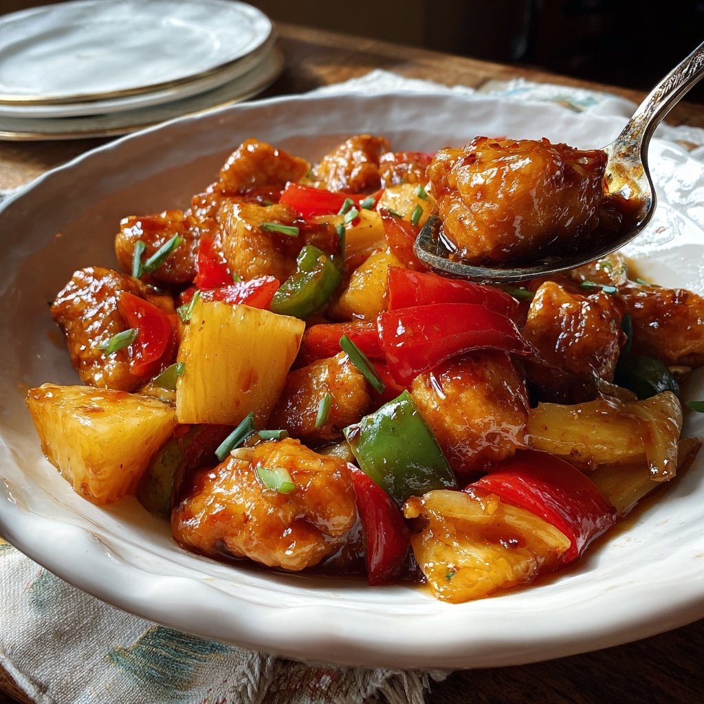 Sweet and Sour Chicken Stir-fry